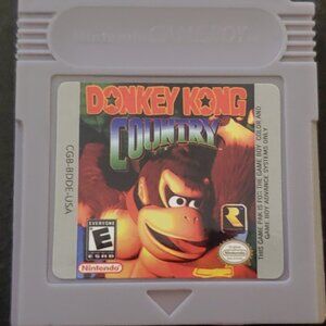 Donkey Kong Country GBC Video Game Gameboy Color